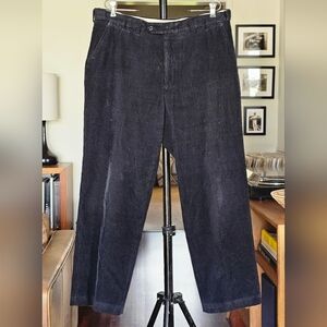 Pendleton Men's Black Corduroy Trouser Pants